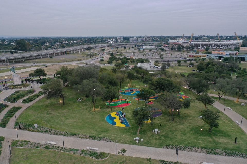 El parque Bustos ya quedó habilitado