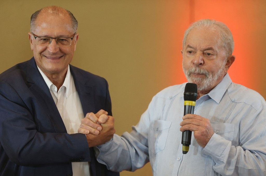 Lula da Silva eligió a su antiguo rival Geraldo Alckmin como precandidato a vicepresidente