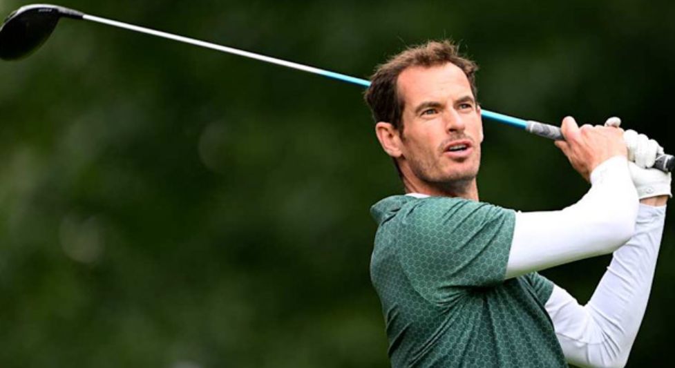 A un año de su retiro, el tenista Andy Murray tiene una nueva pasión: el golf