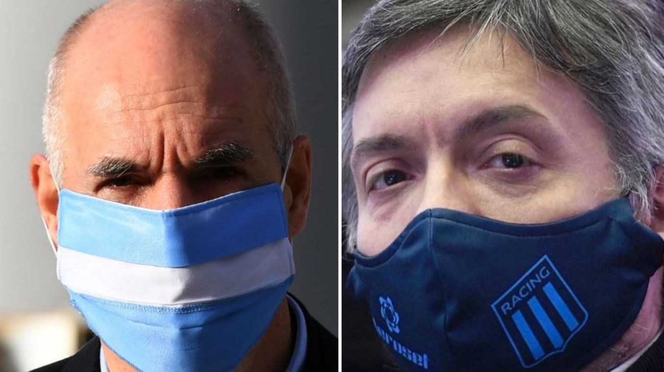 Máximo Kirchner y Rodríguez Larreta pelean lugares en Racing