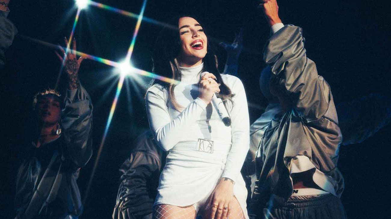 Nicki Nicole ya cautivó a sesenta mil fans y suma nuevos recitales