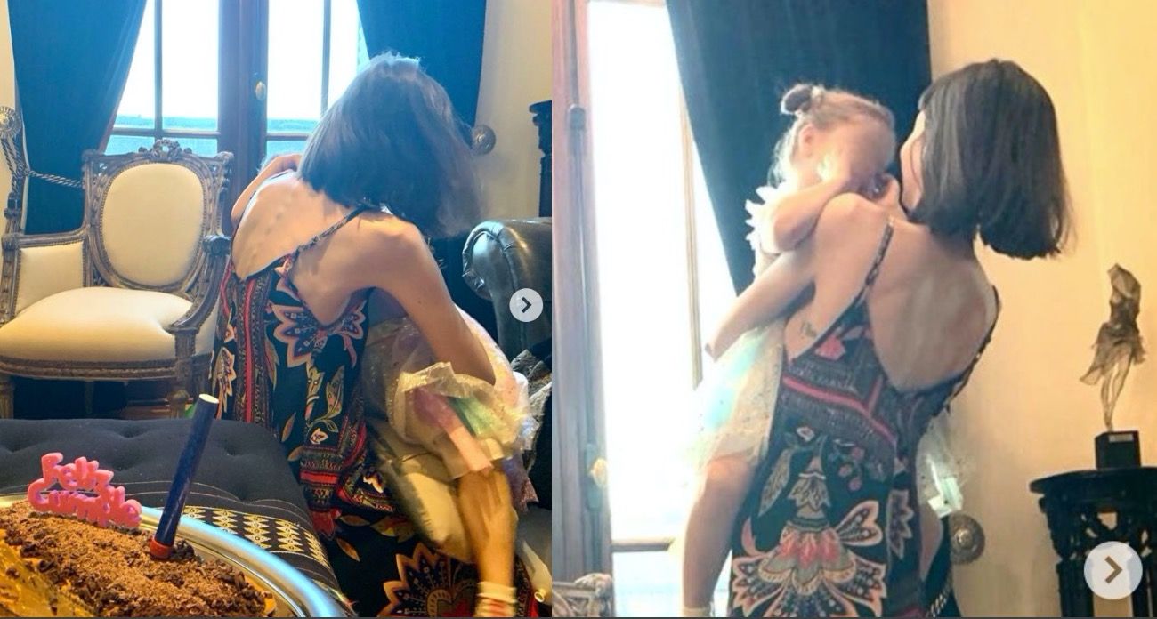 Florencia Kirchner cumple 30 años y se fotografió con su hija Helena