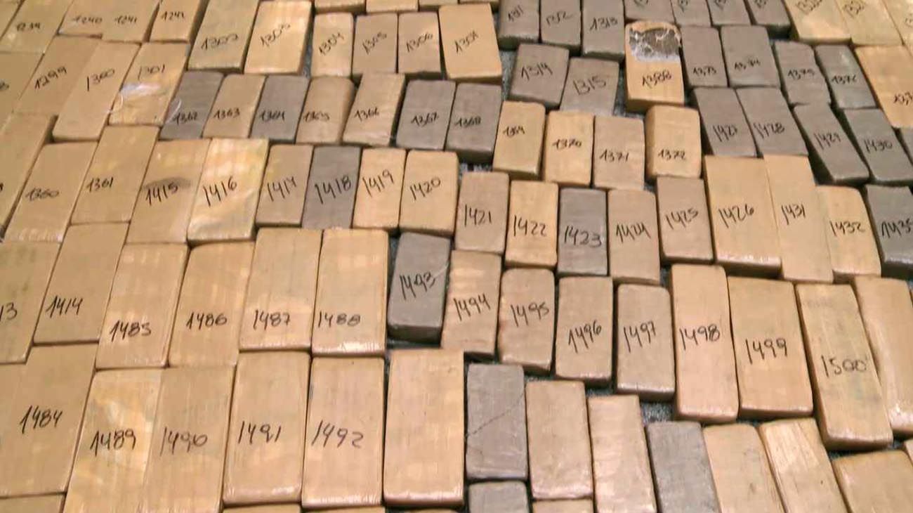 Encuentran 2 mil kilos de marihuana en un aserradero de General Rodríguez