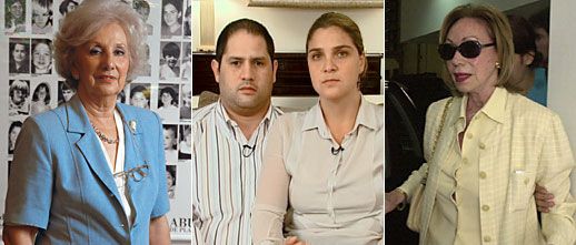 Abuelas toman con "cautela" la decisión de los hermanos Noble Herrera