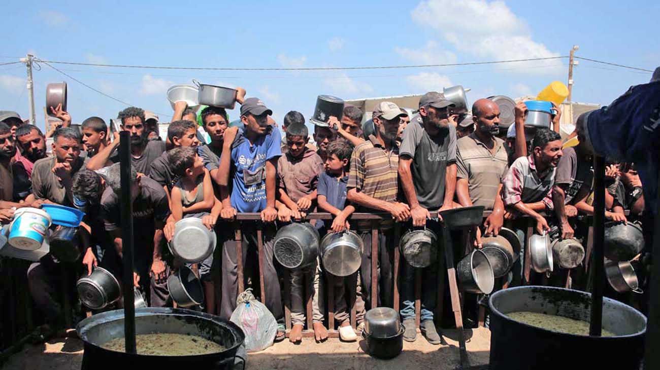 La ONU declara la “hambruna” en Gaza: Israel replica que “es mentira”