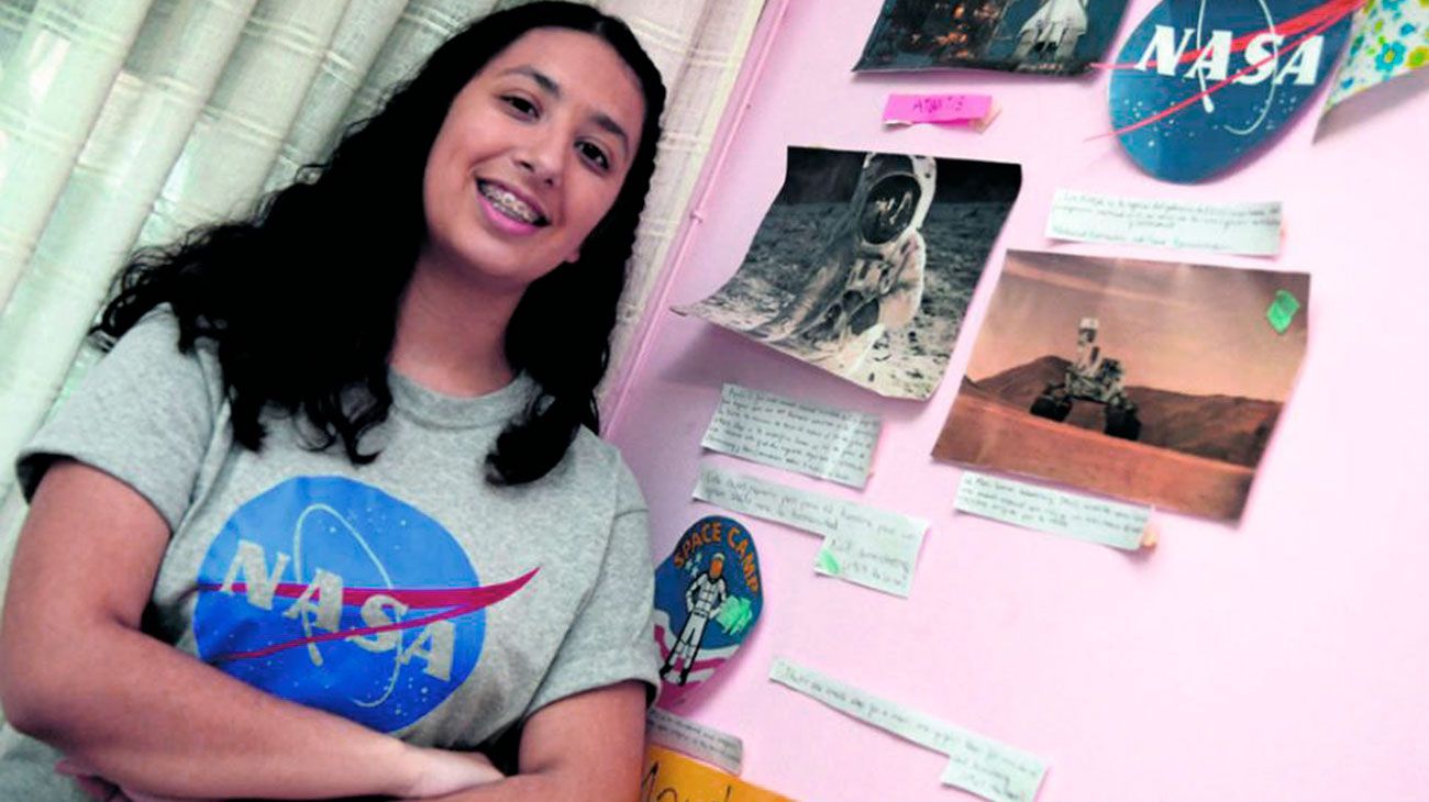 Con 12 años obtuvo una beca de la NASA, pero sufre bullying por su imagen
