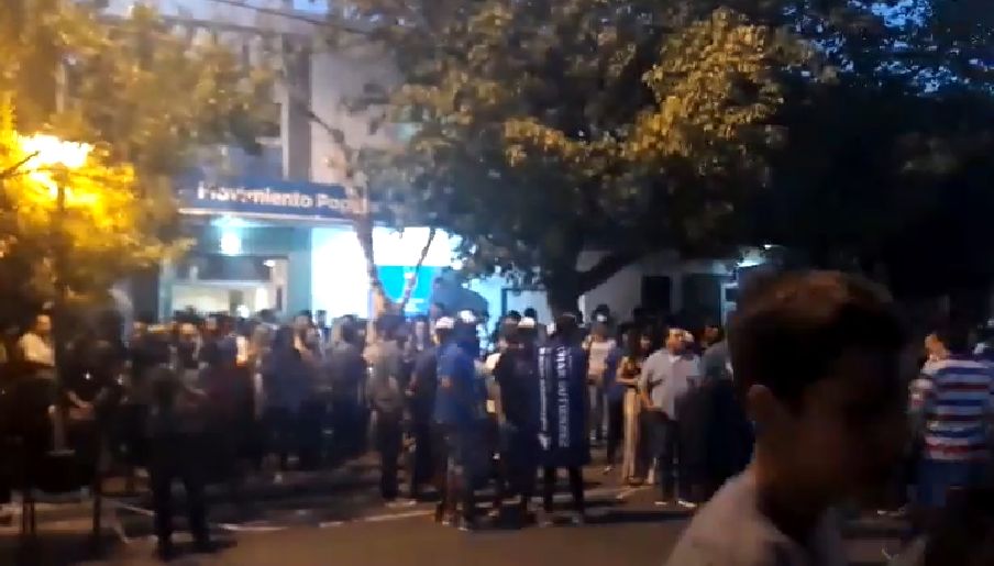 En el búnker de Omar Gutiérrez ya festejan el triunfo