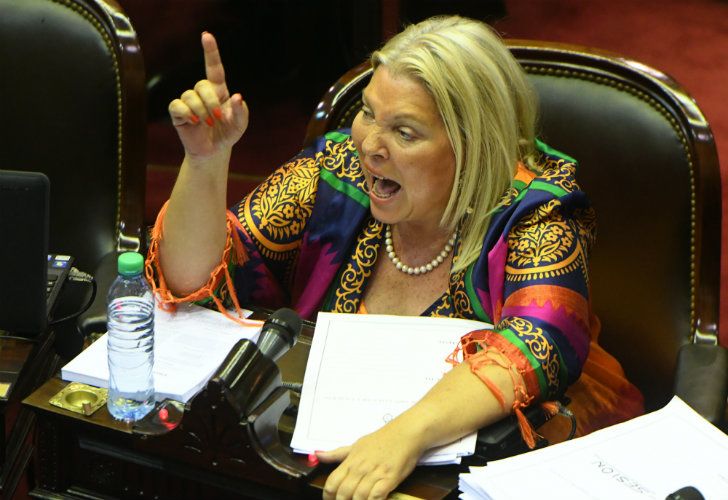 Carrió a Moyano: "Ya no hay lugar para extorsionadores"