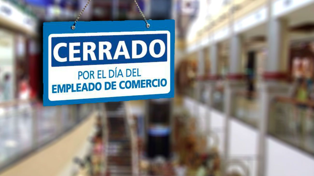 Día del Empleado de Comercio: qué locales no abren este lunes 23 de septiembre