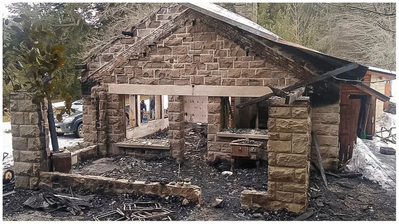 Conflicto Mapuche: Vecinos de Villa Mascardi advierten de un nuevo incendio intencional a una cabaña