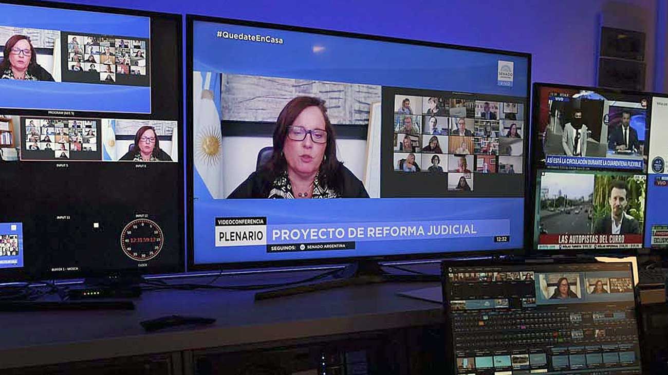 Buscan asegurar el voto en Diputados para seguir con la reforma judicial