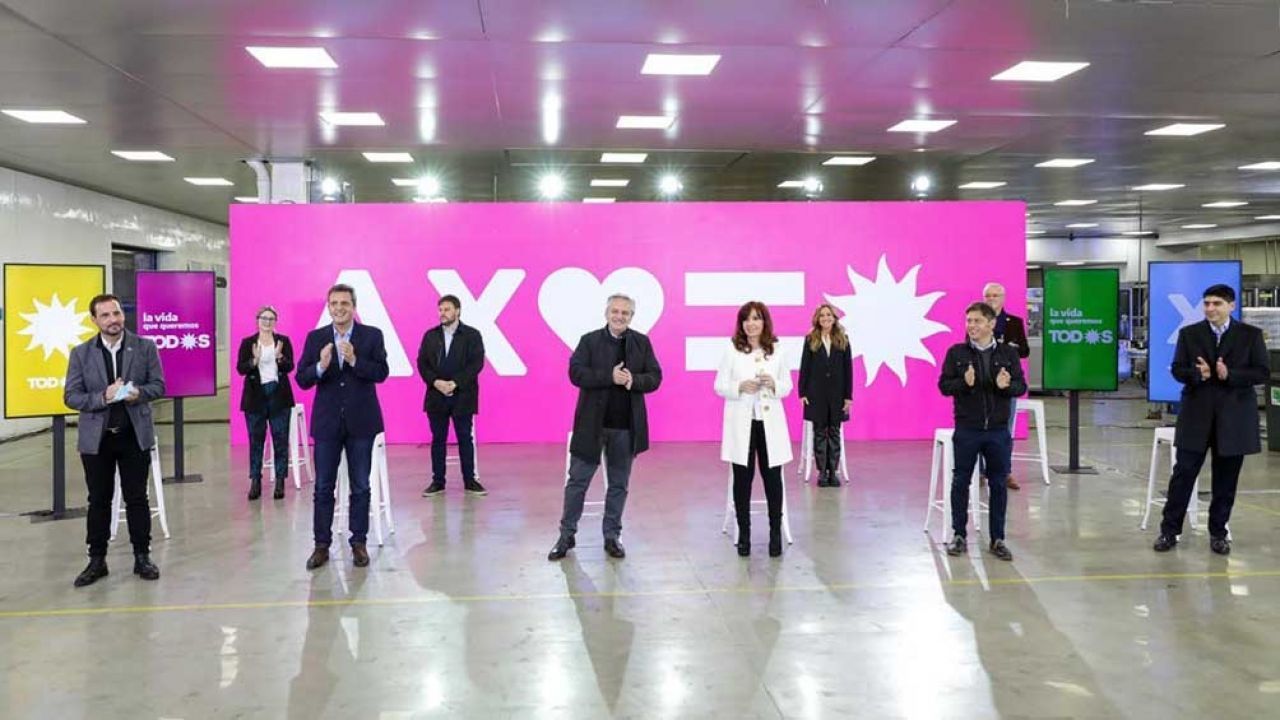 Los candidatos del Frente de Todos ordenan su discurso electoral