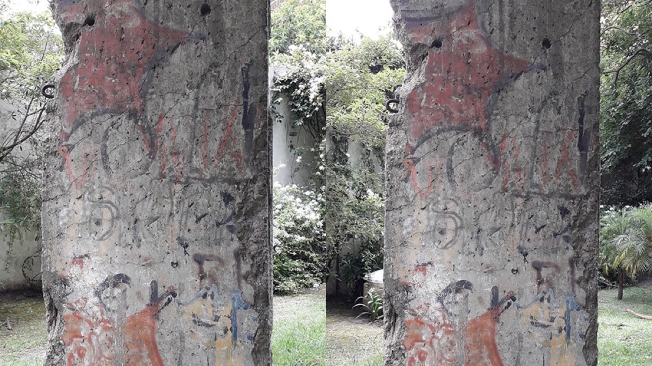 El Muro de Berlín en Cancillería: un símbolo de la libertad y la democracia