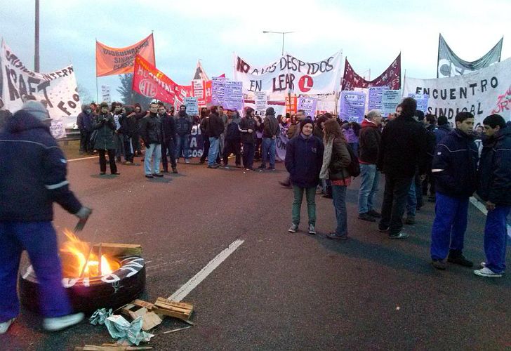 Siguen los cortes de tránsito en los ingresos a Capital