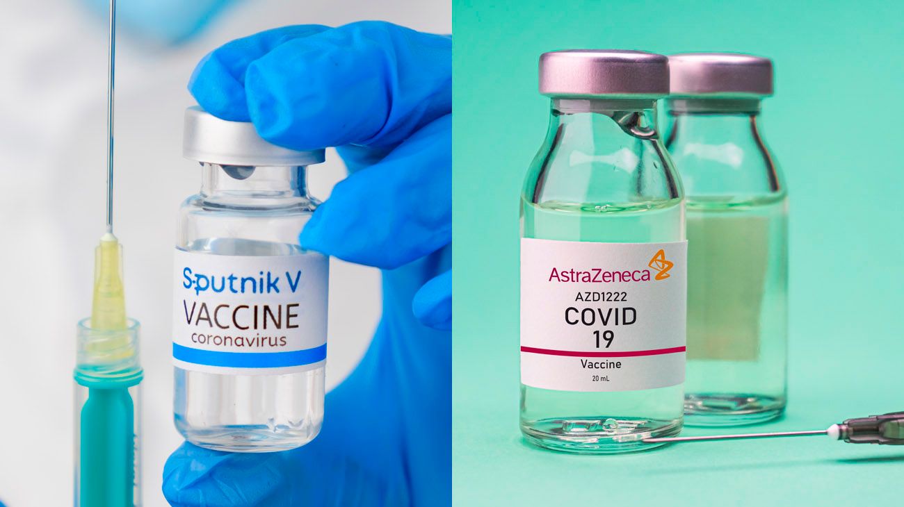 Un estudio confirma la eficacia de combinar vacunas AstraZeneca y Sputnik V