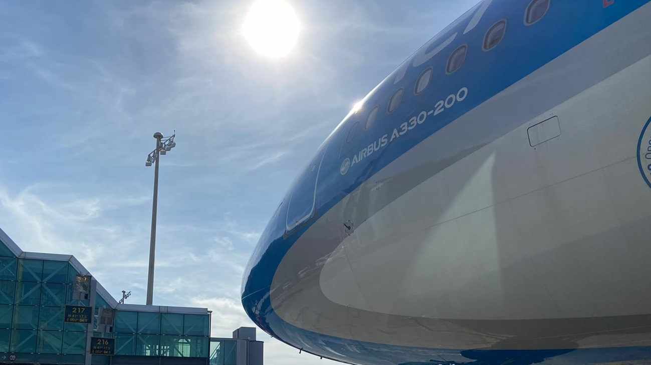 Vuelo de repatriación de Aerolíneas Argentinas debió regresar a Ezeiza por una falla