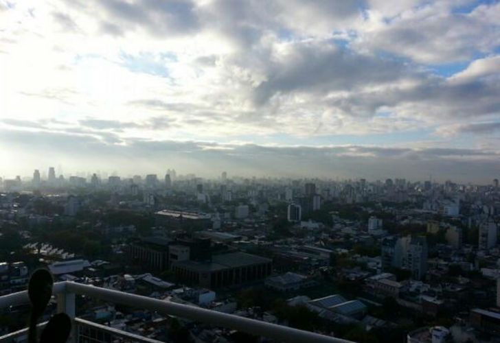 Las cenizas podrían llegar hoy a Buenos Aires al mediodía