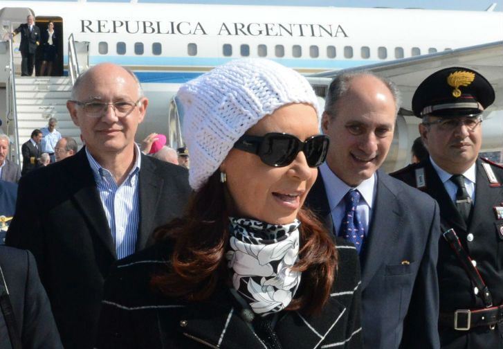 El papa Francisco recibe a Cristina