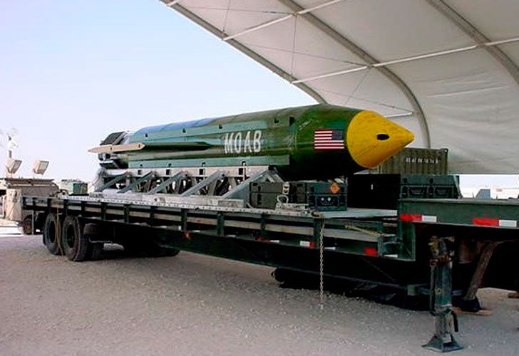 Cómo es la "Madre de todas las bombas" que lanzó EE.UU.