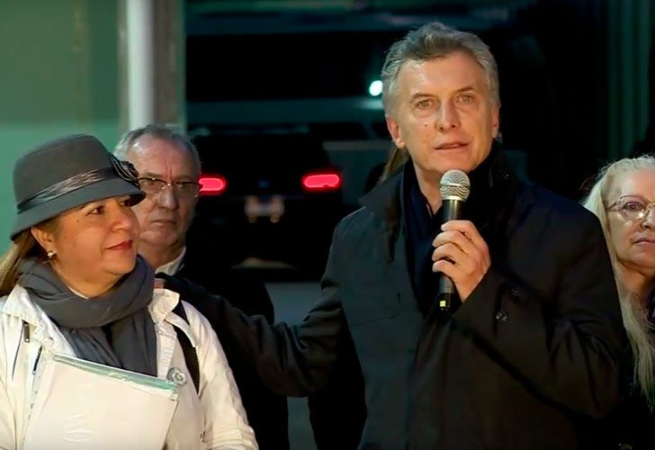 Mauricio Macri presenció la quema de droga incautada del narcotráfico