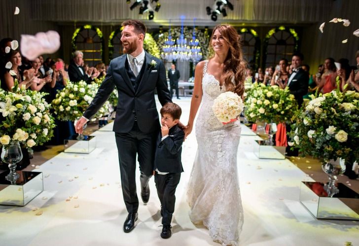 Leo Messi agradeció las muestras de afecto recibidas por su boda
