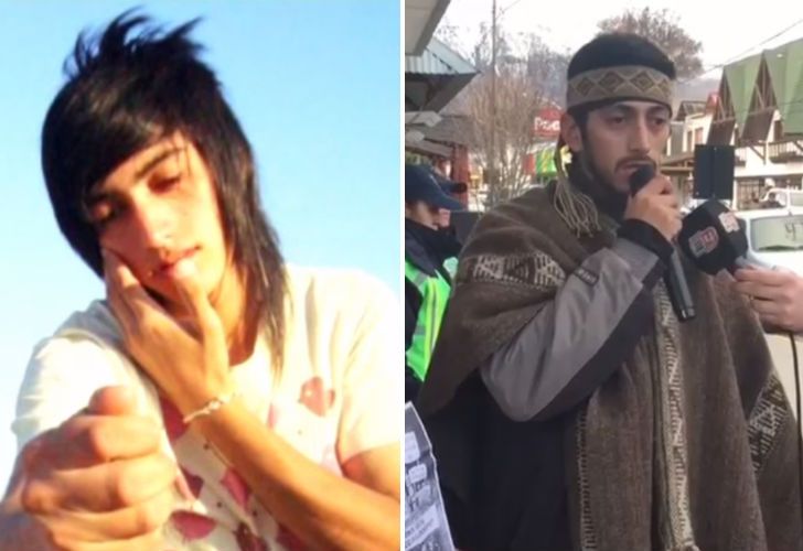 El pasado flogger del mapuche Fernando Jones Huala