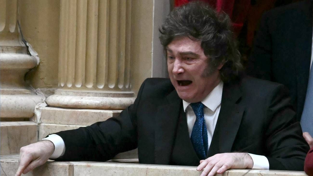 Javier Milei cruzó al periodismo, en medio de un fuerte bloqueo a la prensa en Casa Rosada