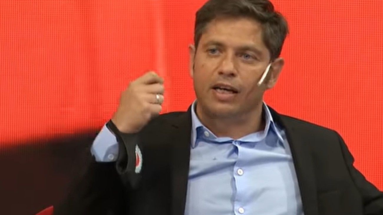 Axel Kicillof se metió en la interna de Juntos por el Cambio: "Veo un liderazgo muy claro de la línea de Macri"