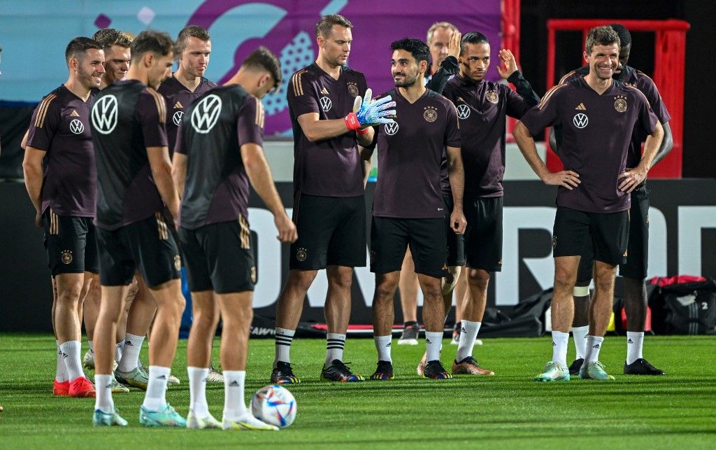 Alemania "provoca" a la FIFA con el logotipo "One Love" en conferencia de prensa