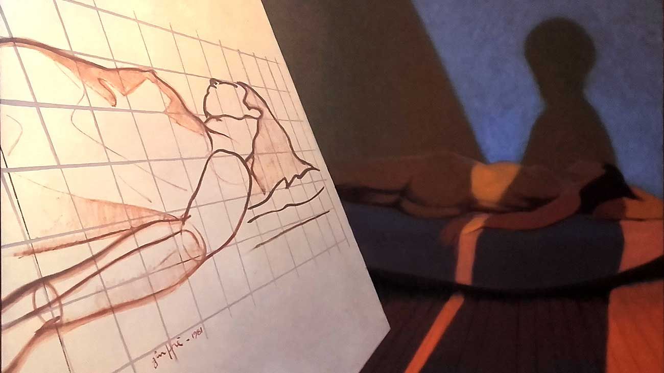 Reabre una tradicional galería con una muestra dedicada a Héctor Giuffré