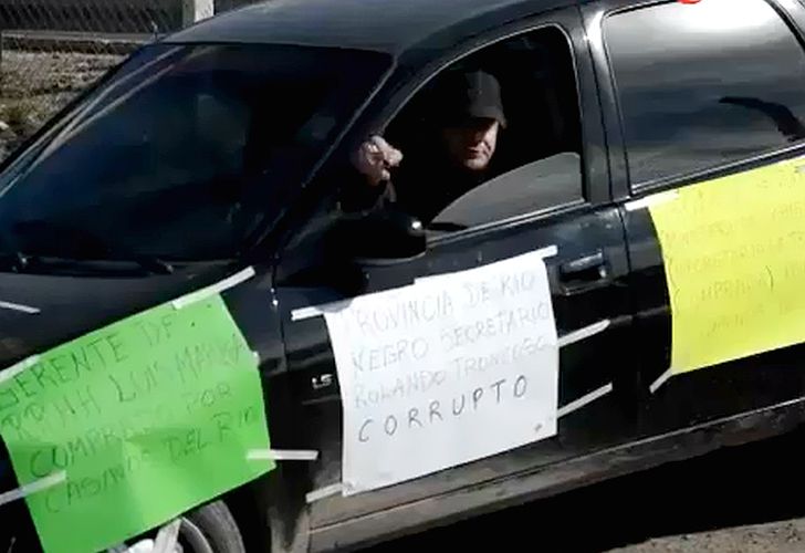 Atrincherado con una granada amenazó al Casino de Cipolletti