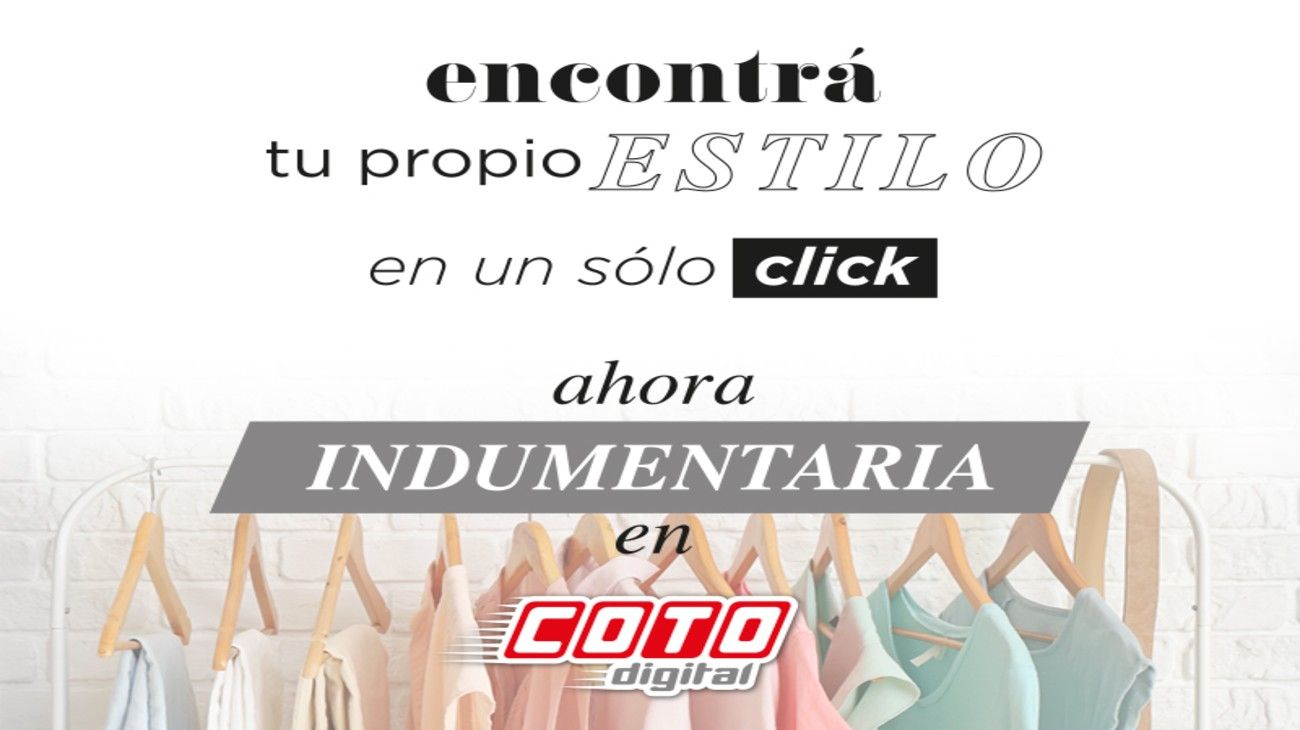 Coto lanza toda su línea de Indumentaria en su sitio de e-commerce