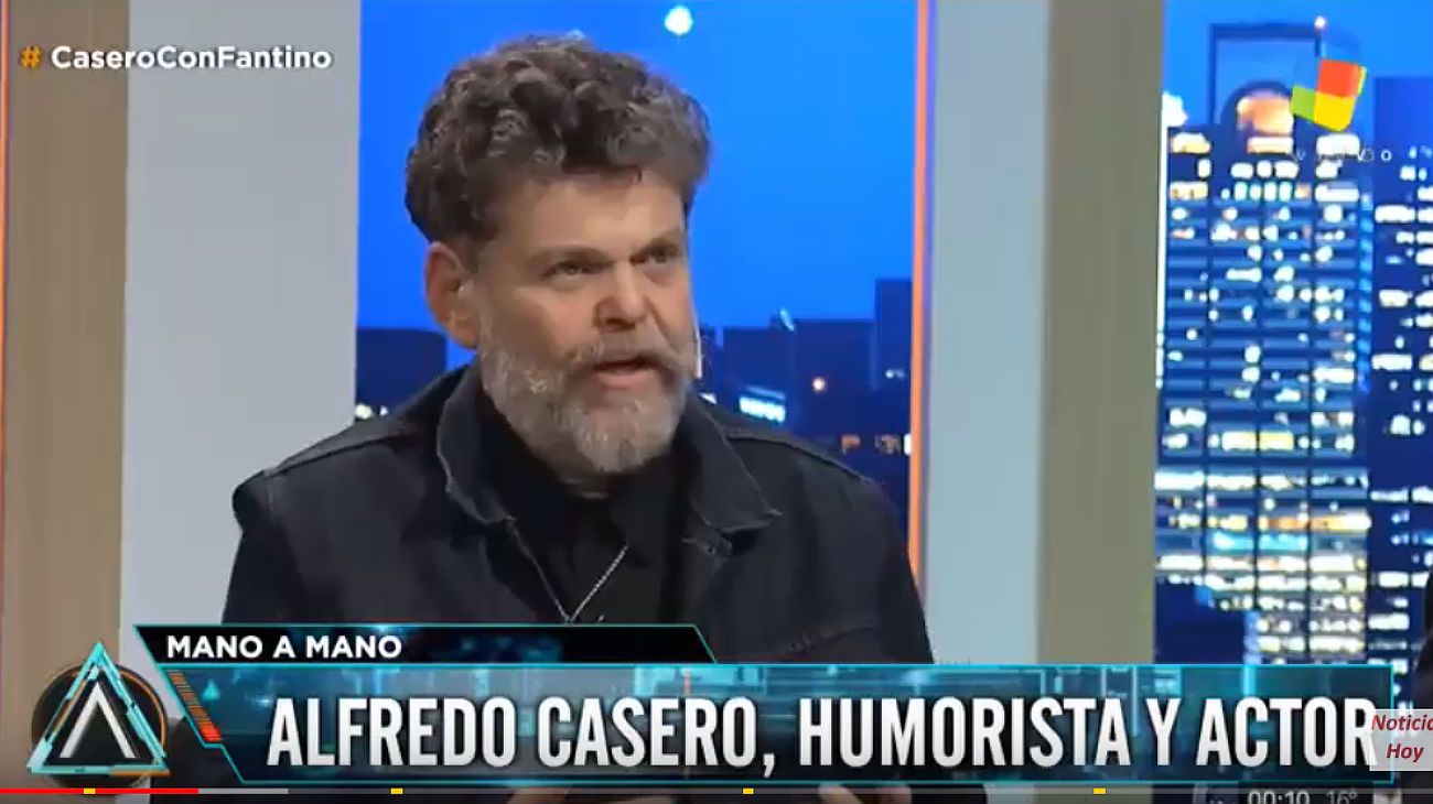 "Queremos flan", la frase que dejó Alfredo Casero en el programa de Fantino