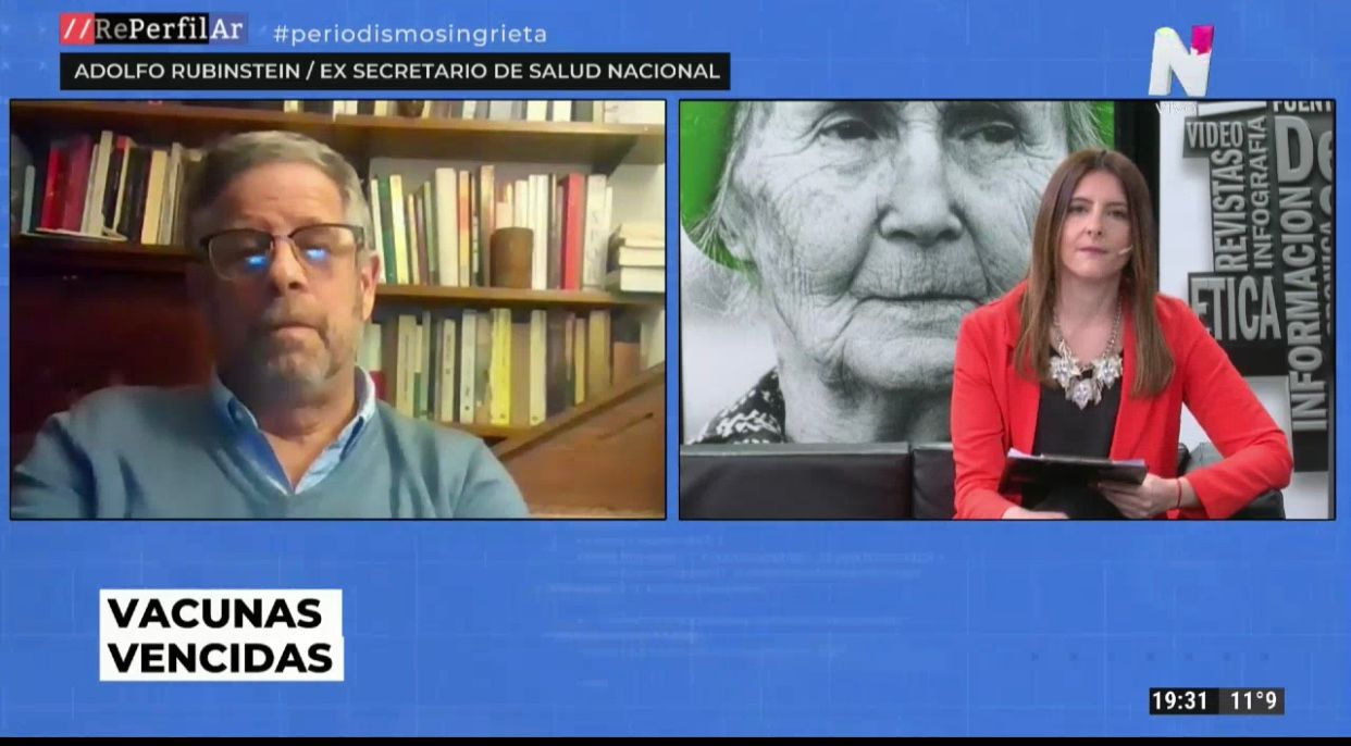 Adolfo Rubinstein: "Vizzotti no tuvo la firma pero era responsable de vacunas"