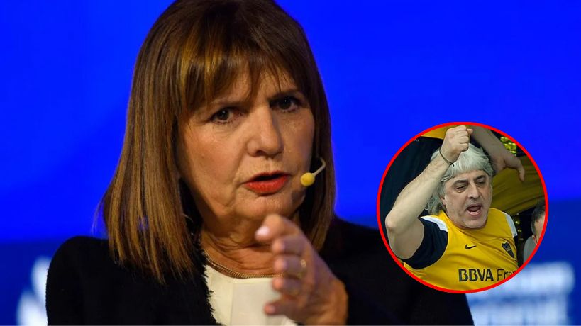Bullrich confirma la prohibición de ingreso a estadios para Di Zeo y 57 barras bravas tras el hallazgo de armas en un colectivo