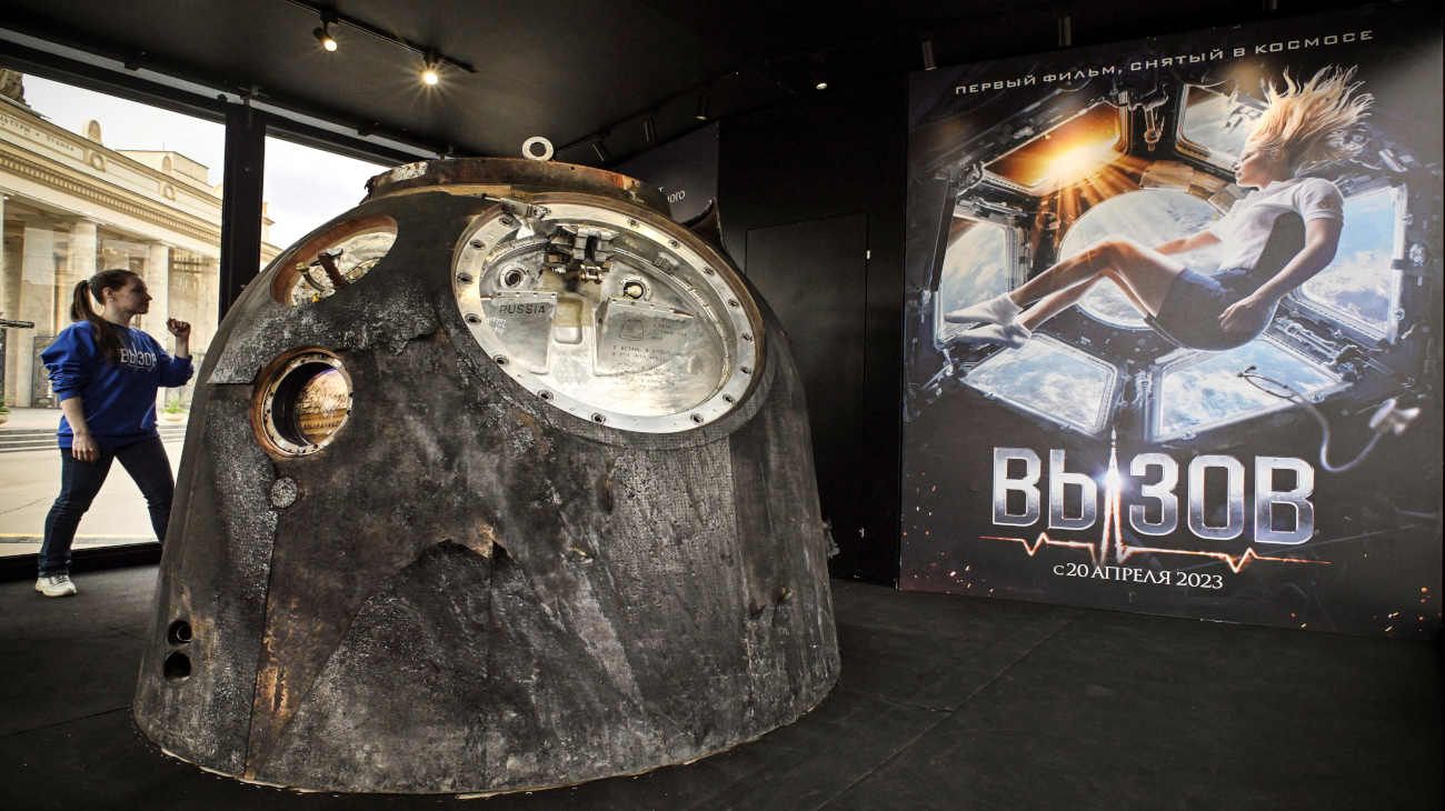 Rusia estrenó la primera película rodada en el espacio: se adelantó a Estados Unidos y a Tom Cruise