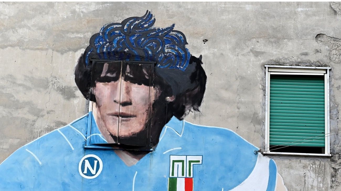 Nápoles está en shock por la muerte de Diego Maradona