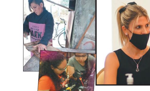 Mujeres con oficios no convencionales expusieron sus realidades