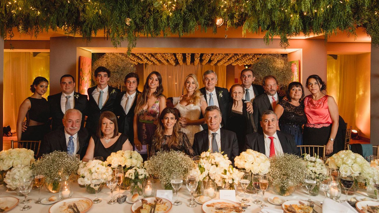 Mauricio Macri y Juliana Awada estuvieron en la boda del gobernador Morales