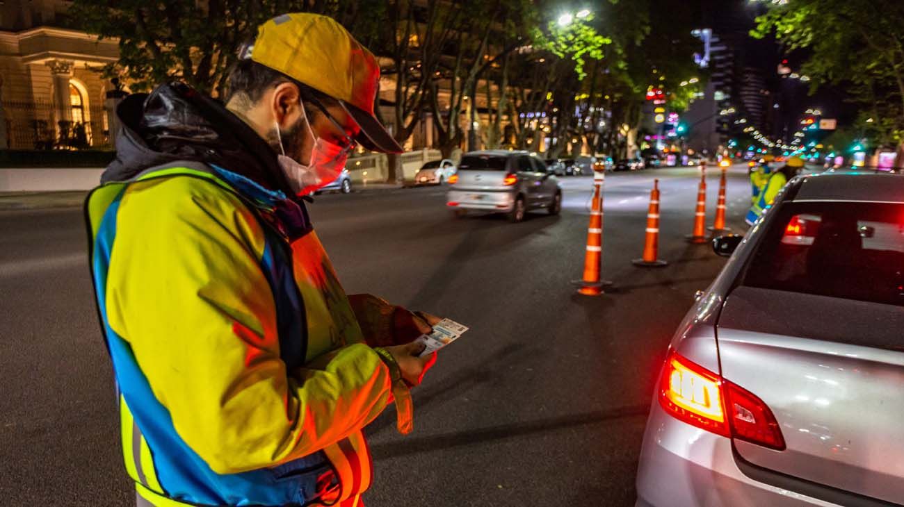 Controles de alcoholemia en la Ciudad de Buenos Aires: el conductor que manejaba con 1,82 gr/l en sangre