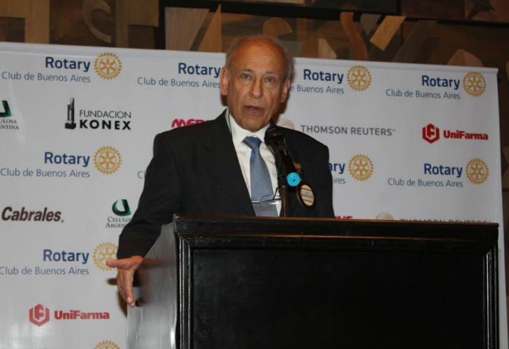 Luis Ovsejevich asumió la presidencia del Rotary Club
