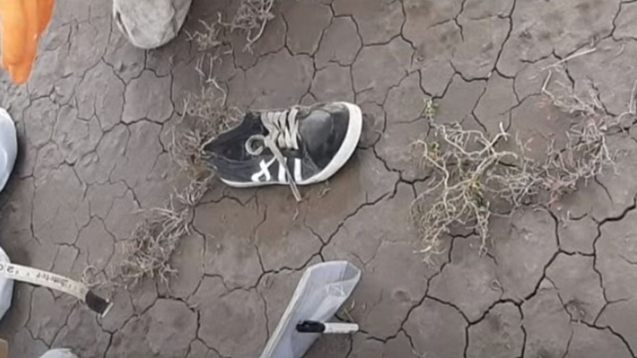 El misterio de la zapatilla de Facundo Astudillo, que apareció "intacta"