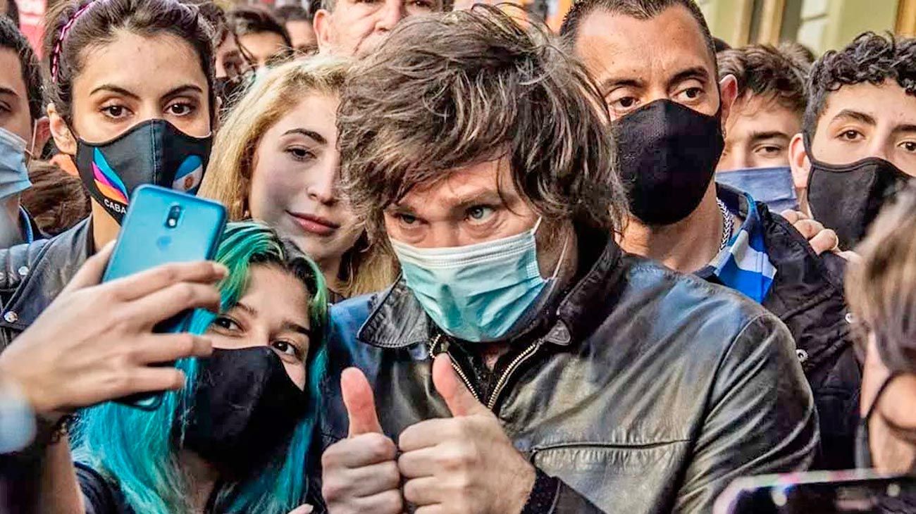 Milei convoca desde las redes a una "fiesta de la libertad" en Parque Lezama
