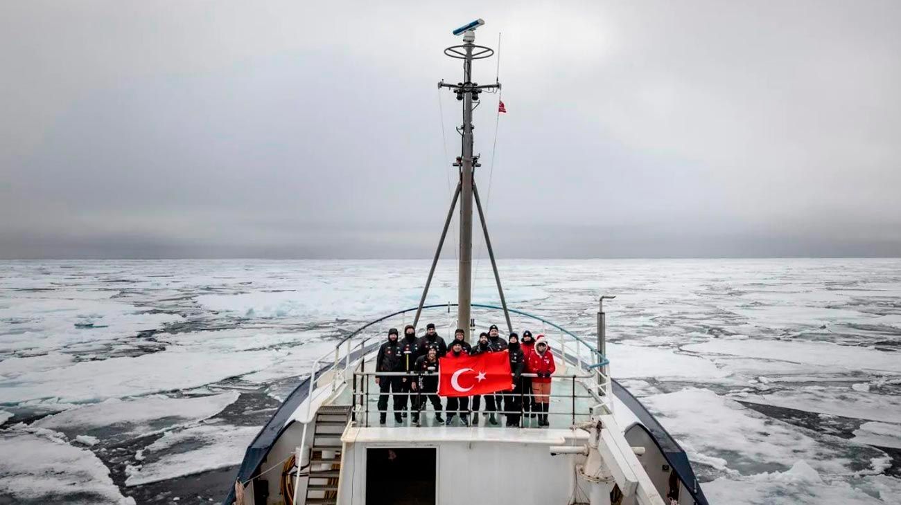 Expedición de Turquía en el Ártico: la ciencia revela efectos del deshielo polar y refuerza la cooperación internacional