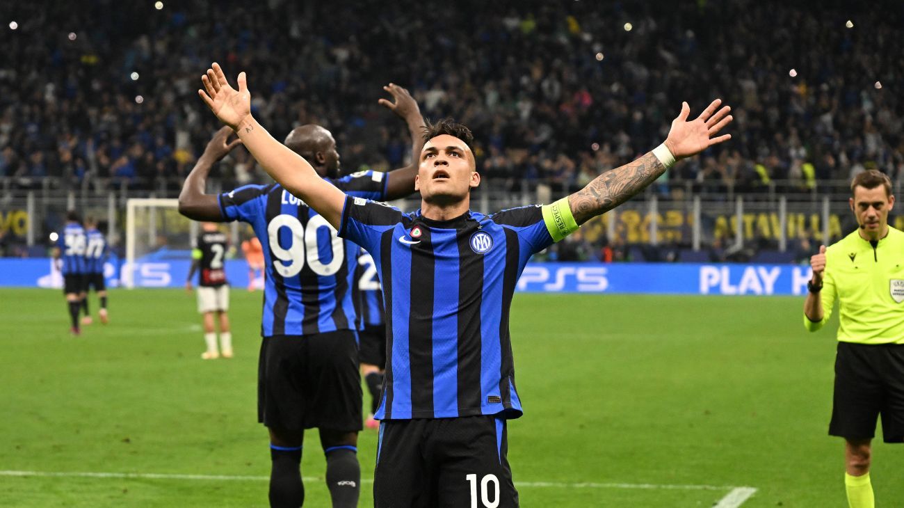 El Inter de Lautaro Martínez es finalista de la Champions League