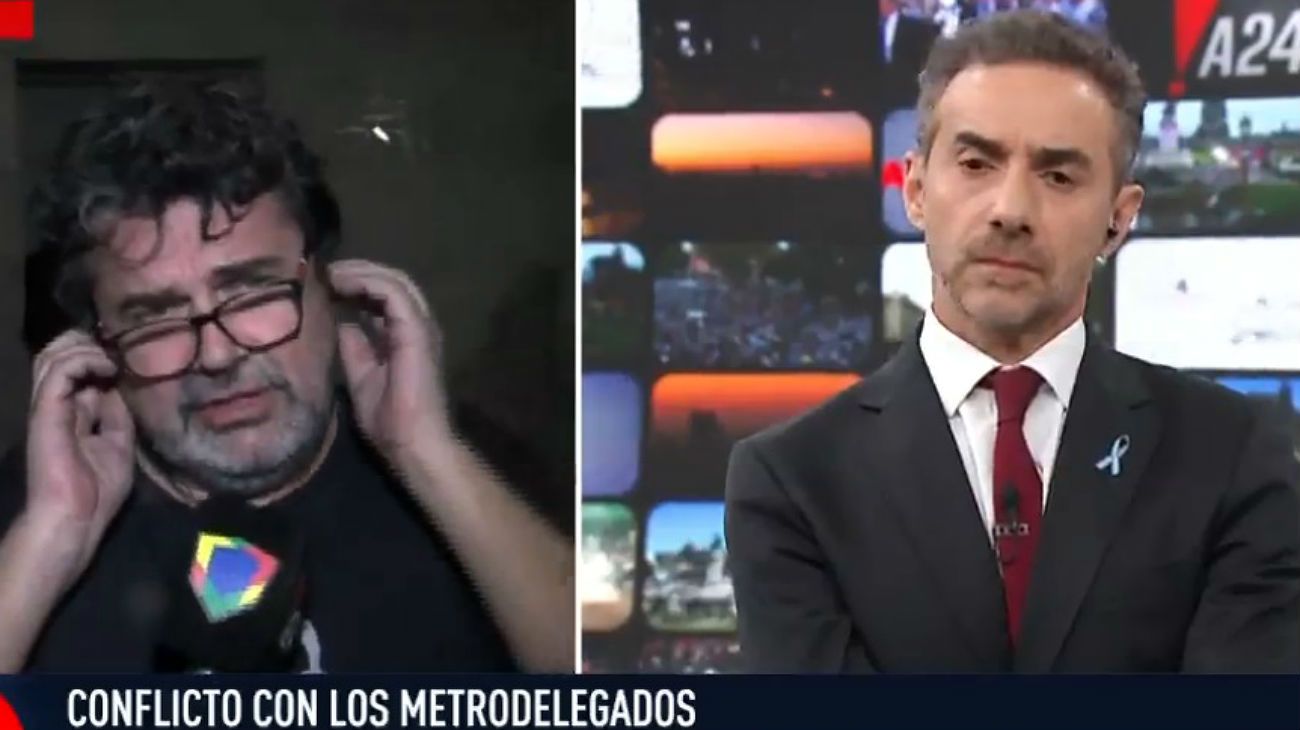 Video | Furioso cruce de Majul con Pianelli en un móvil de América24