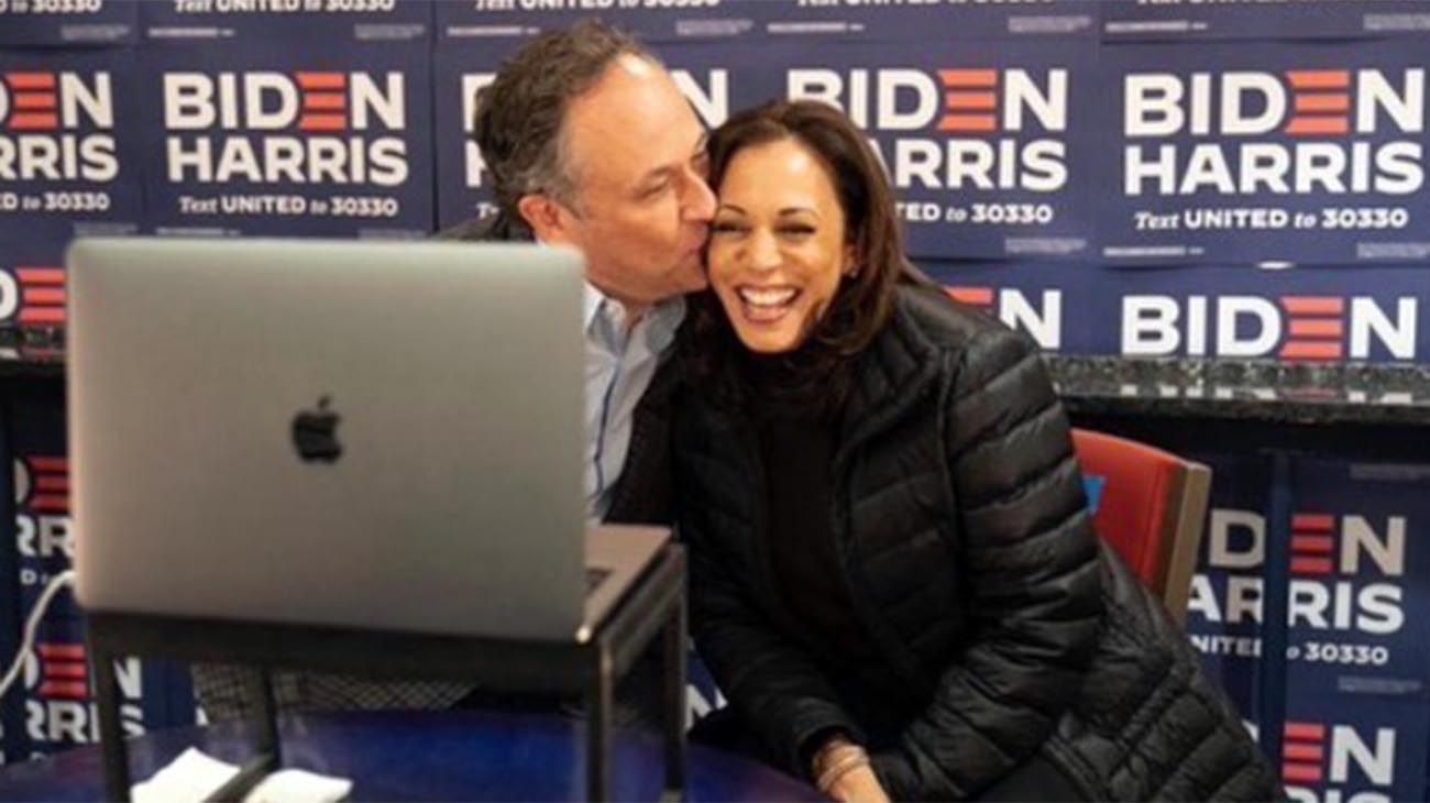 El rol de "segundo caballero" de Douglas Emhoff, el marido de Kamala Harris