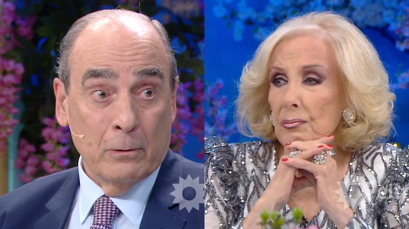 Mirtha le hizo perder la compostura a Guillermo Francos en su mesaza: "¿Me dejás terminar?"