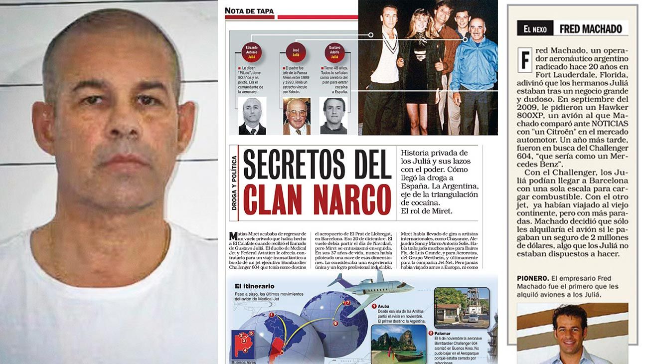 El pasado de Machado antes de Espert revela una trama narco que se remonta a 2010