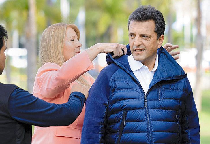 Massa jugó al misterio pero decidió competir